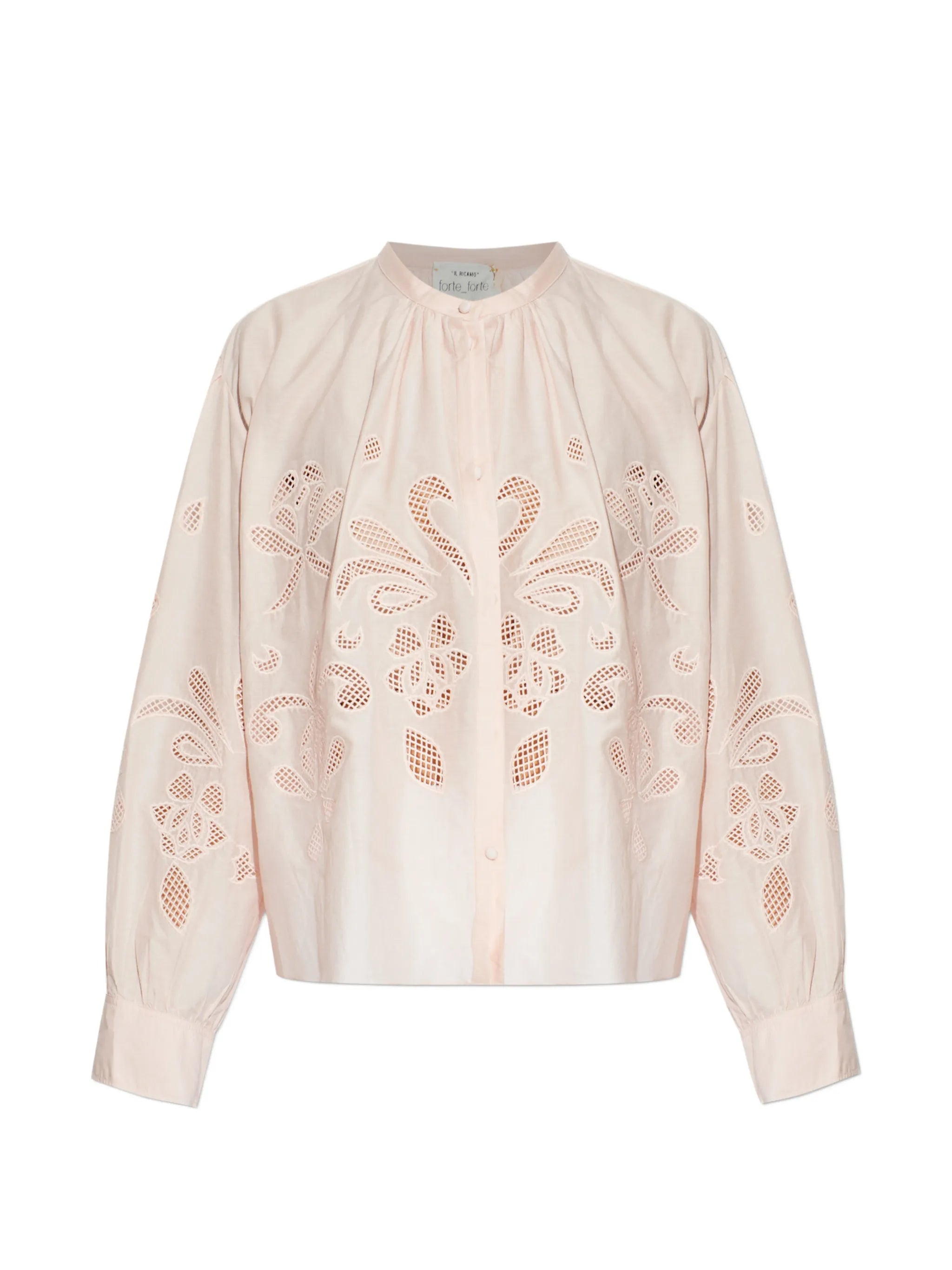 Forte Forte Peonia Lunamaris Embroidery Cotton Silk