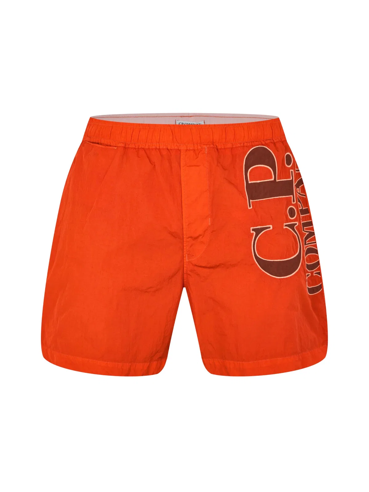 C.p.company Eco-Chrome R Logo Swim Shorts