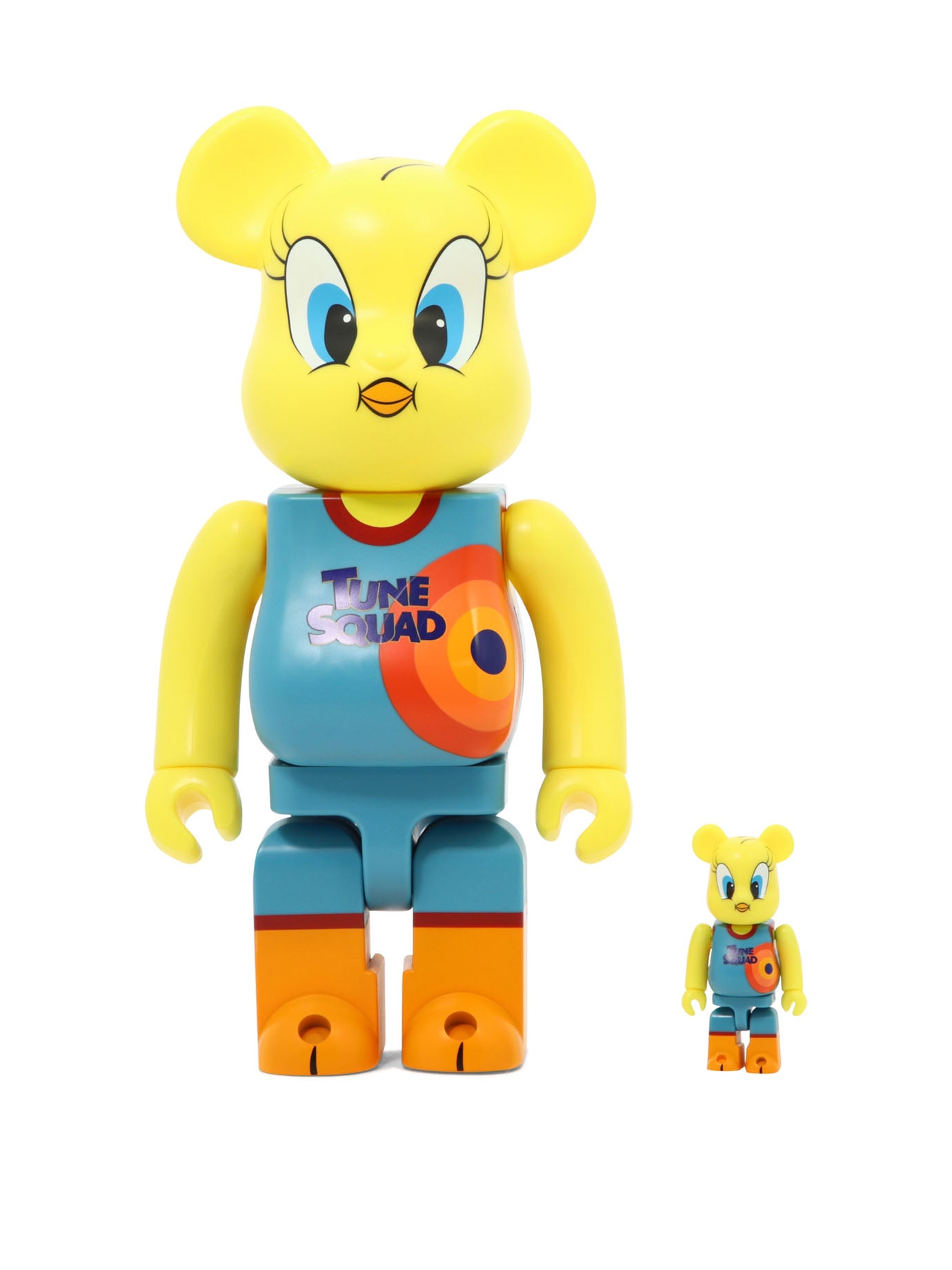 "Be@Rbrick X Space Jam Tweety 100% + 400%" Toy