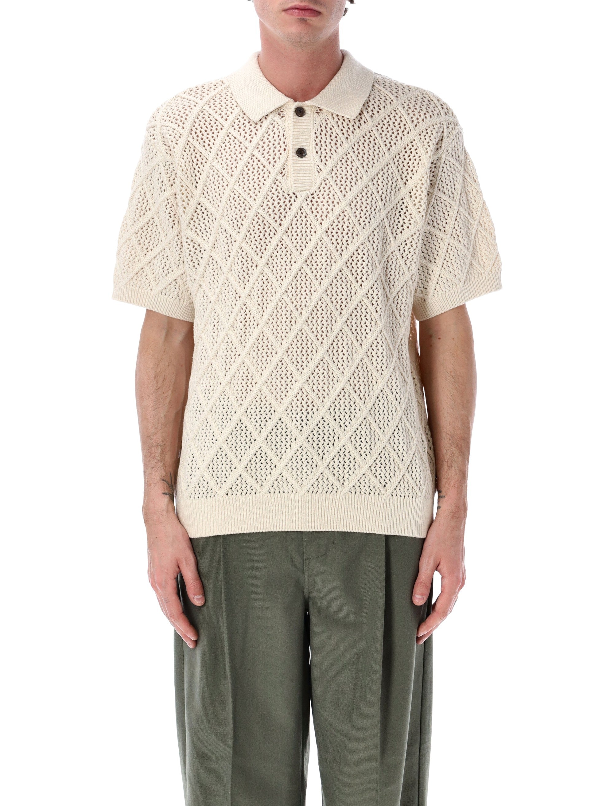 Eryk Textured Knit Polo