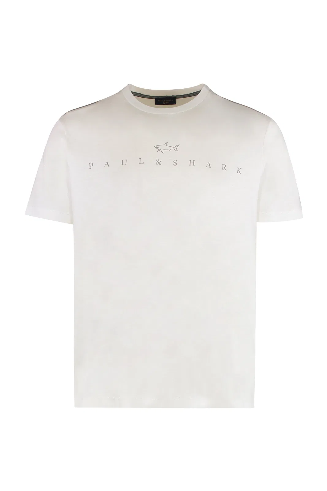 Paul & Shark T-Shirt In Cotton Jersey With Logo Print