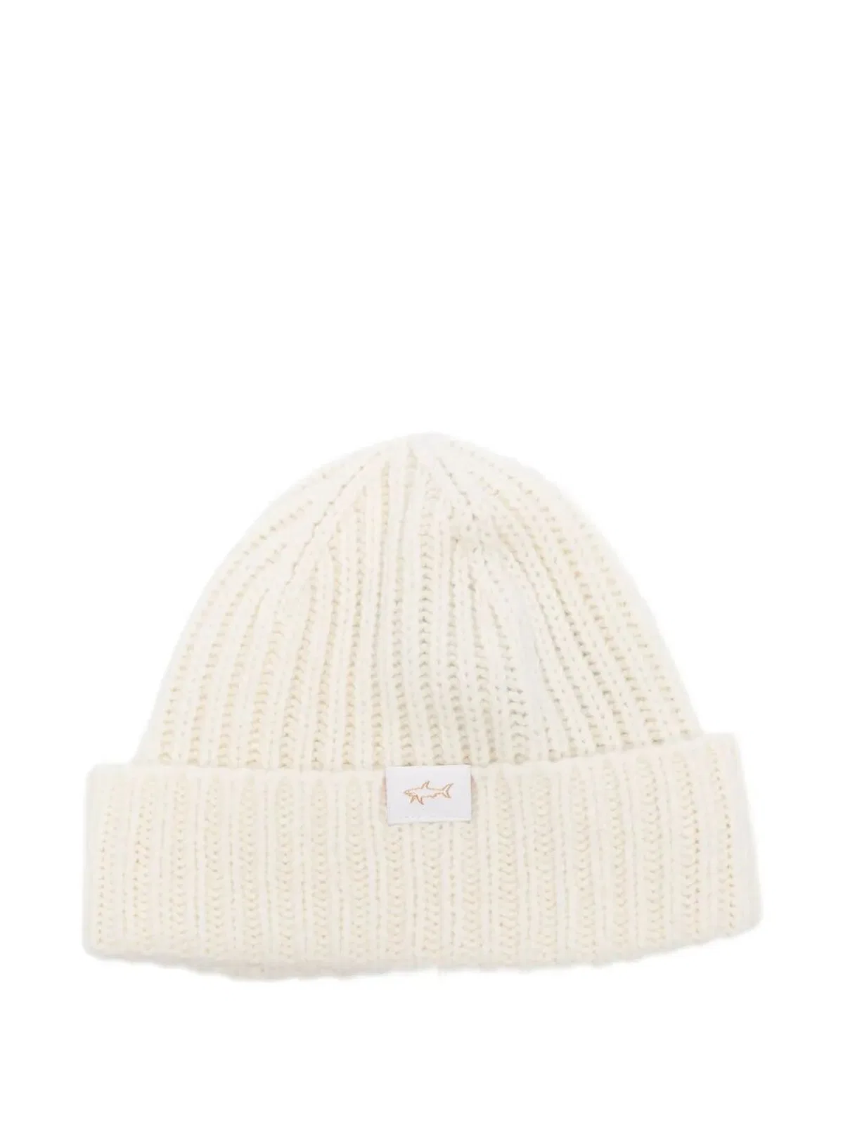 Paul & Shark Ribbed Wool Blend Beanie
