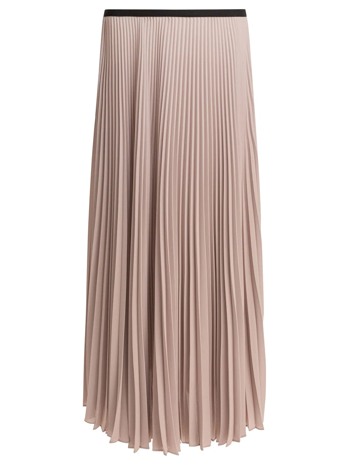 Grey Polyester Skirt
