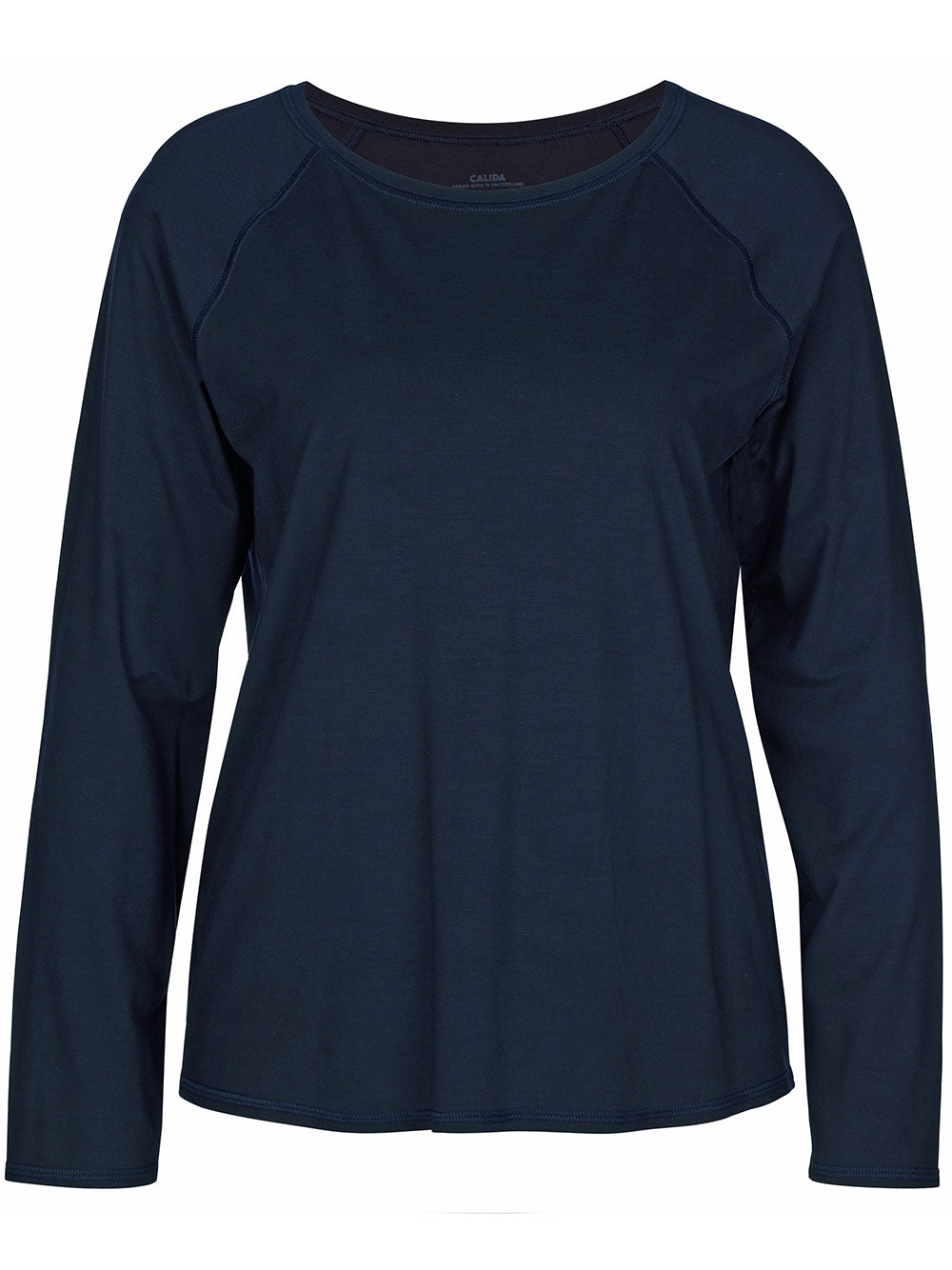 Blue Lyocell Long Sleeve Shirt