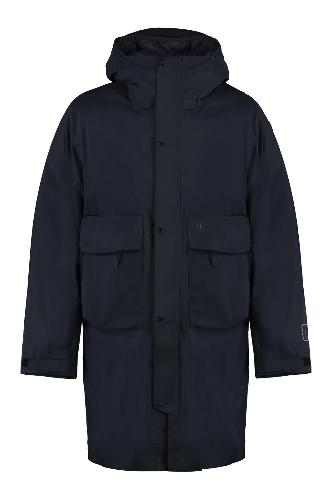 C.p.company Technical Fabric Parka With Internal Removable Down Jacket