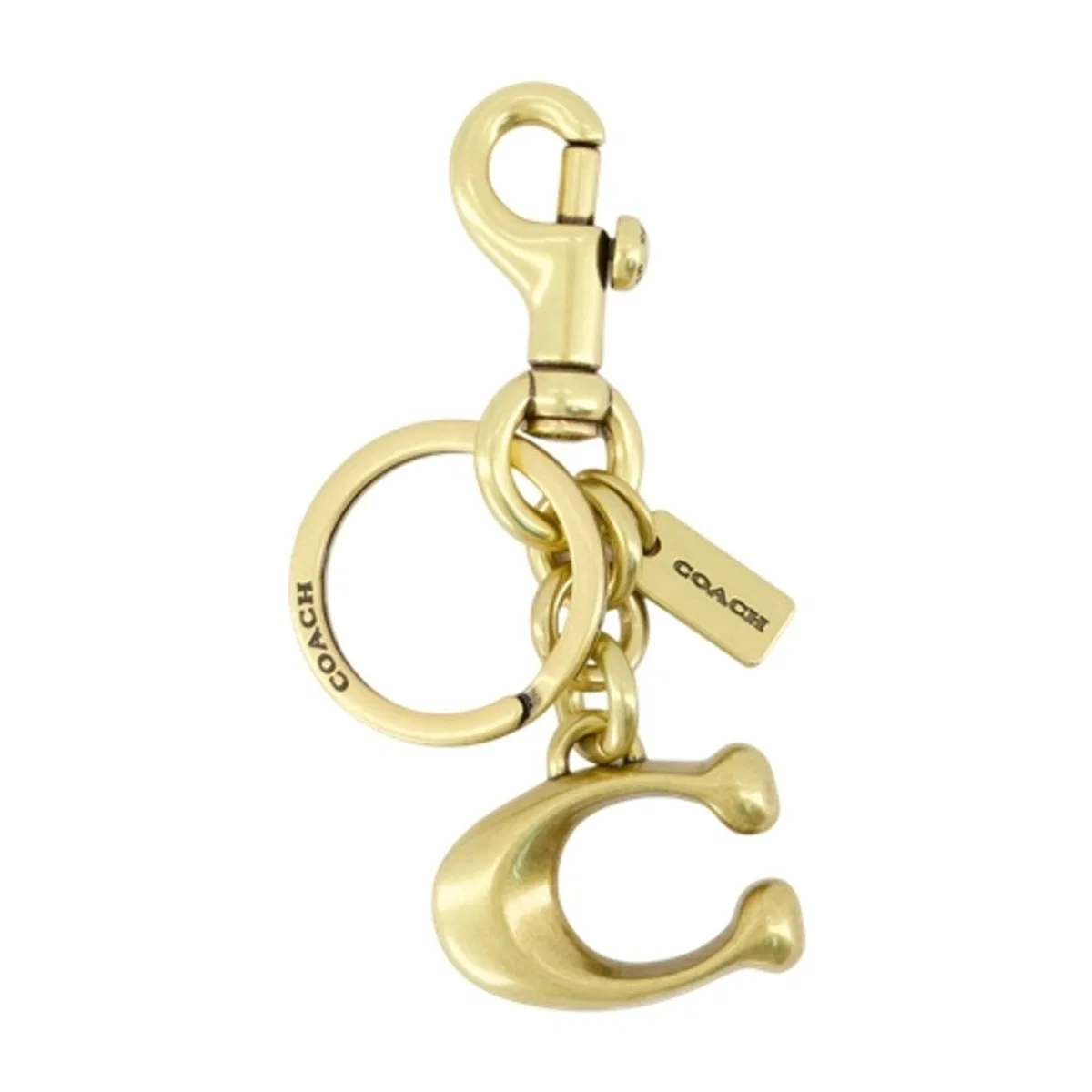Keyfobs Keychain - - Brass - Gold