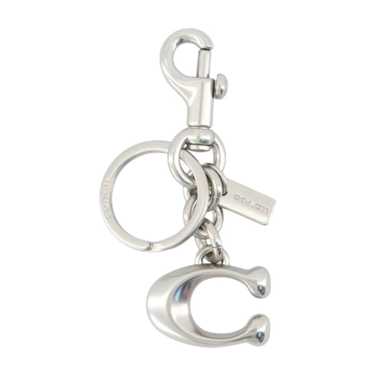 Keyfobs Keychain - - Acetate - Silver