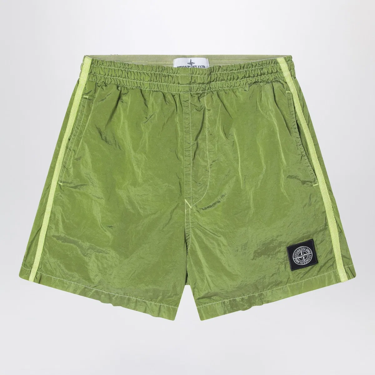 Lime Yellow Nylon Swimsuit