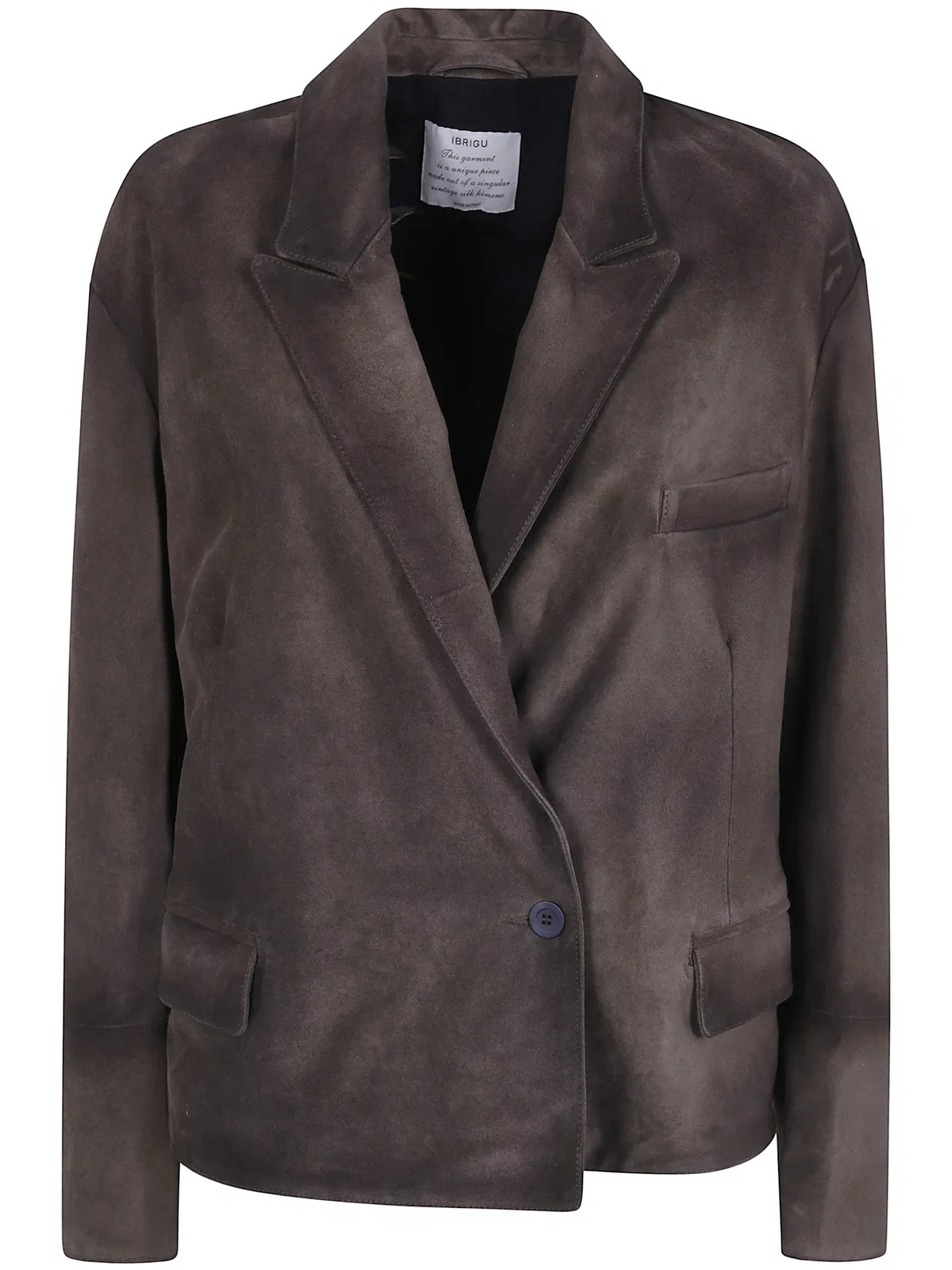 Embroidered And Printed Suede Jacket