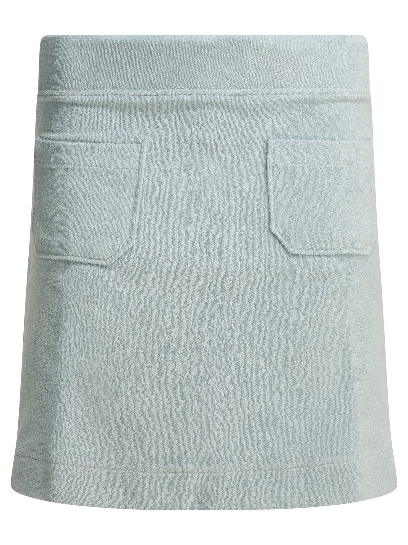 Light Blue Cotton Skirts