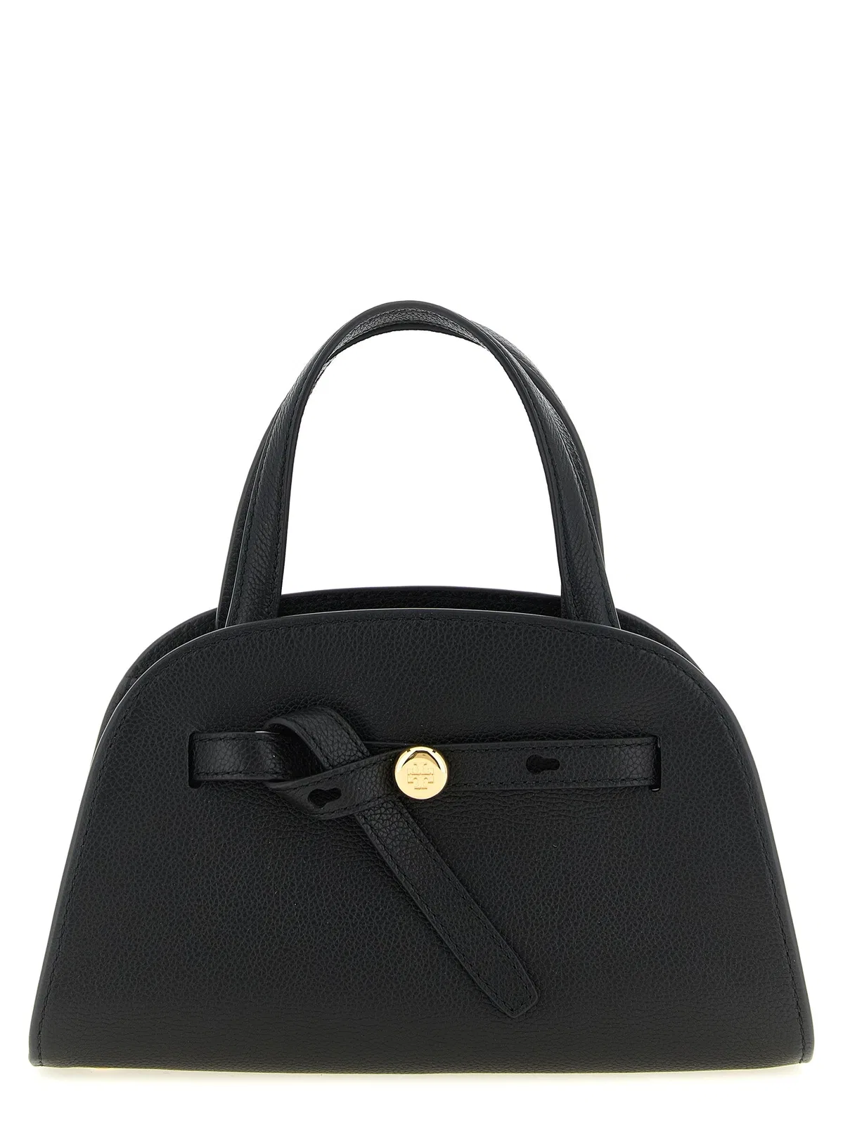 Tory Burch 'romy Small' Top Case Handbag In Black