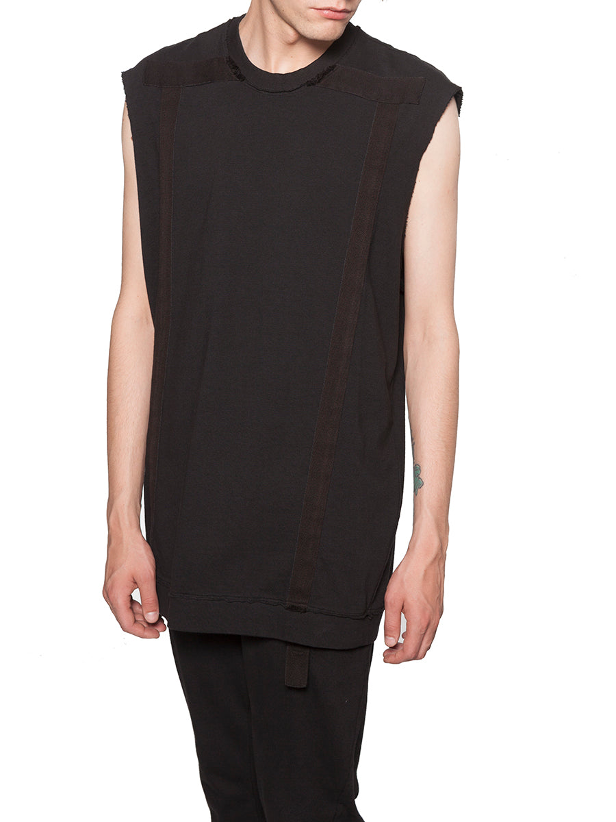 Lost&Found Sleeveless Jersey Sweatshirt