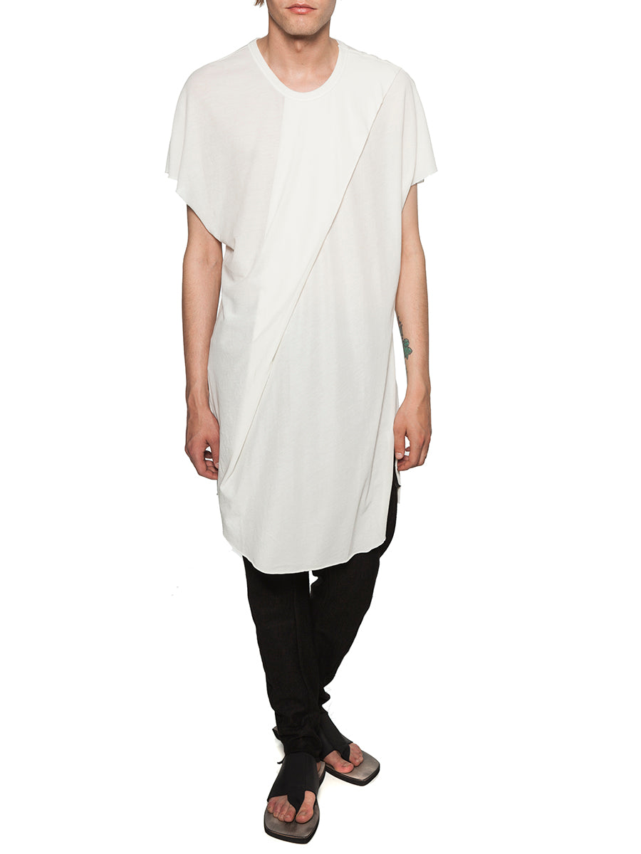 Lost&Found Cotton Crepe T-Shirt