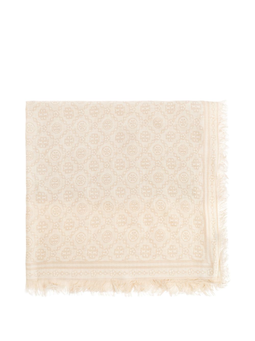 Monogram Wool And Silk Scarf