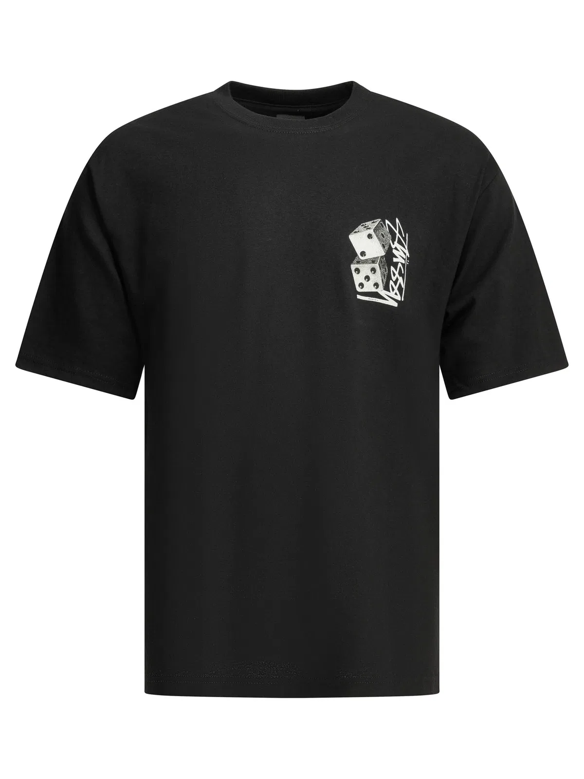 Stussy Black Cotton T-Shirt