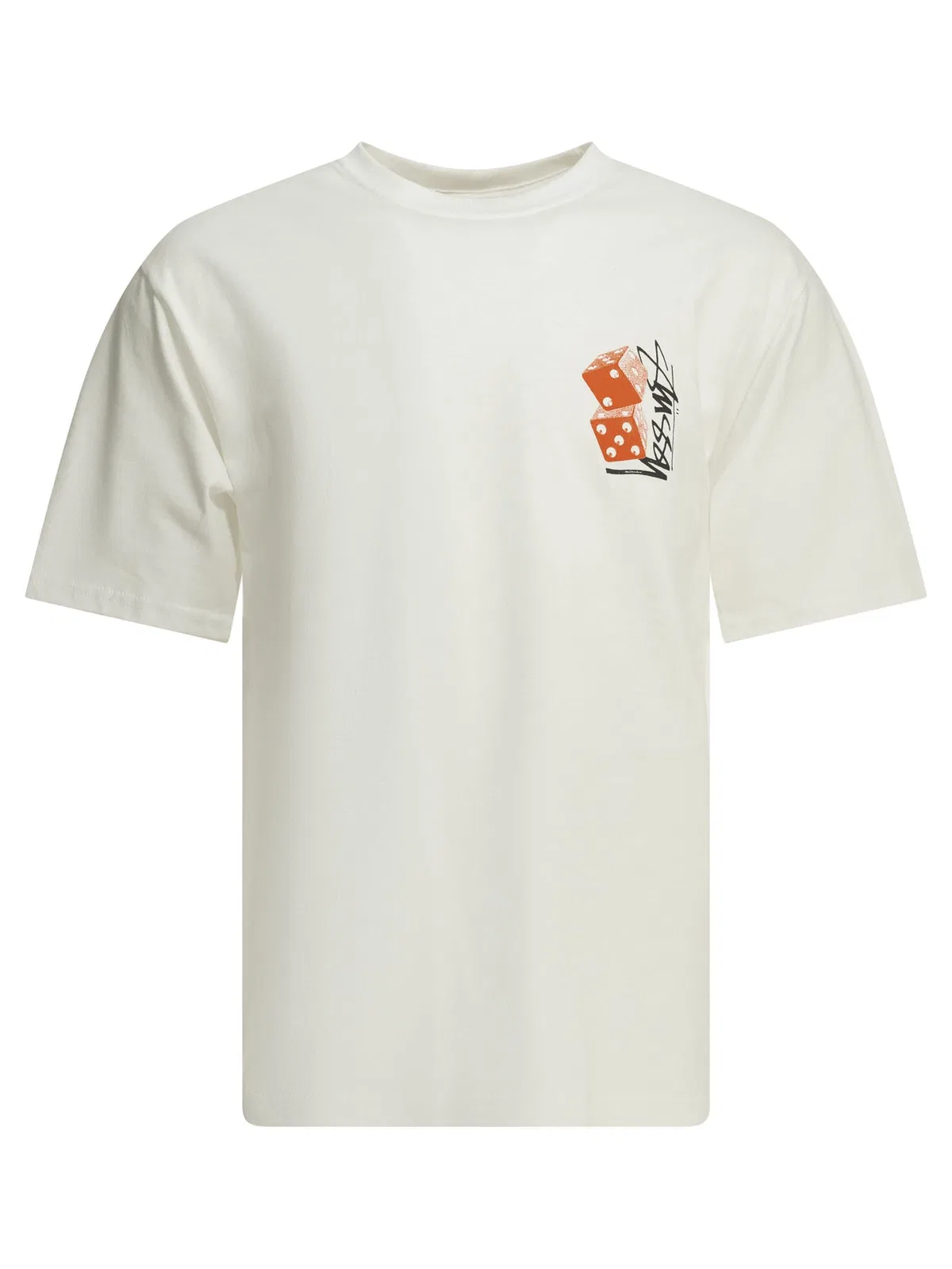 Stussy White Cotton T-Shirt