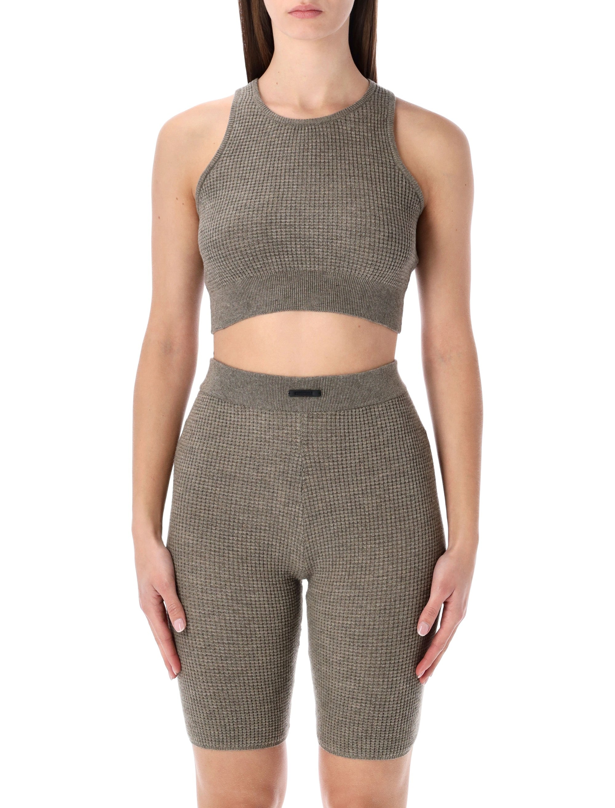 "Womens Waffle" Sport Tank
