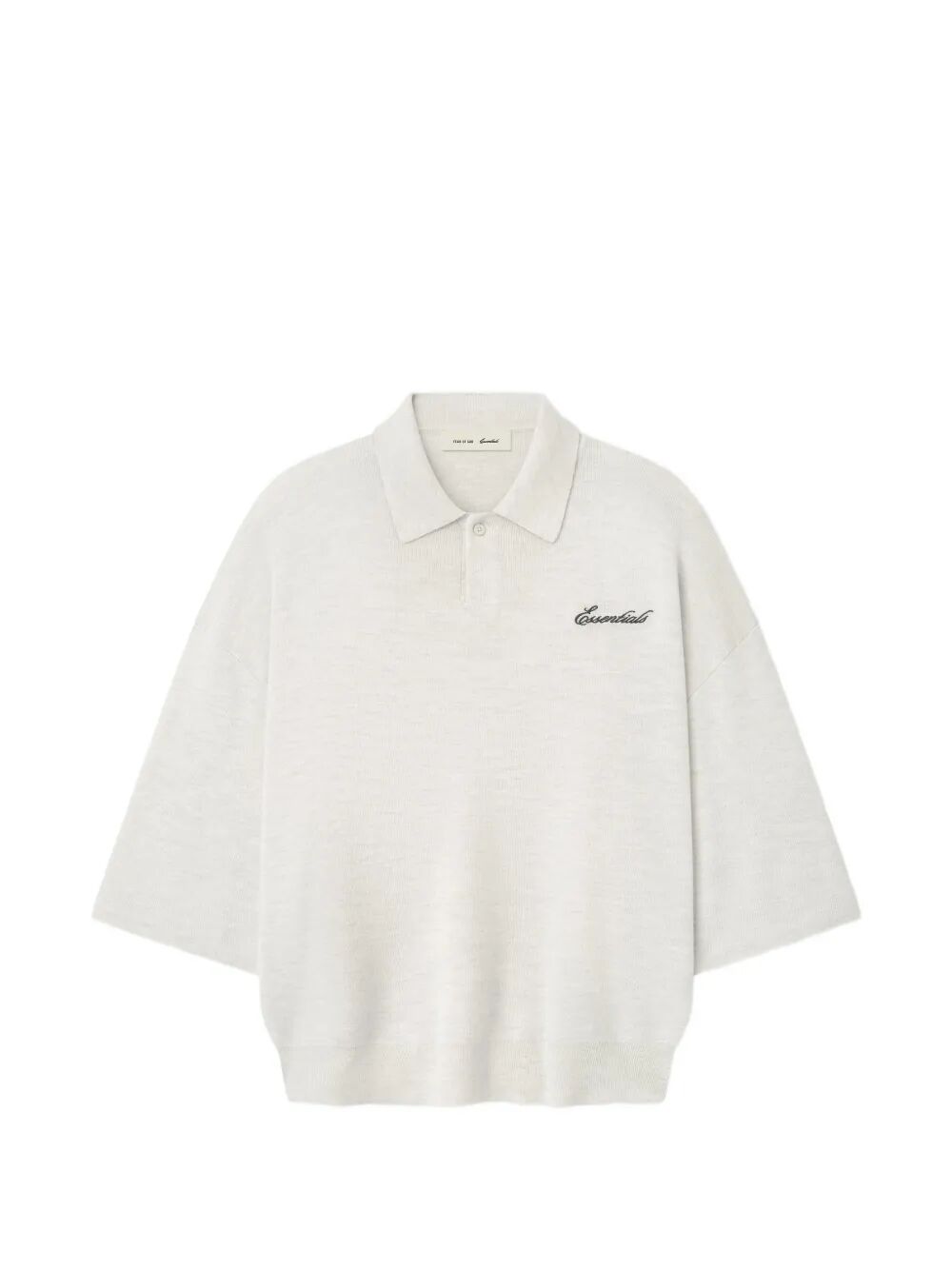 "Signature 3/4 Sleeve 90`S" Knit Polo