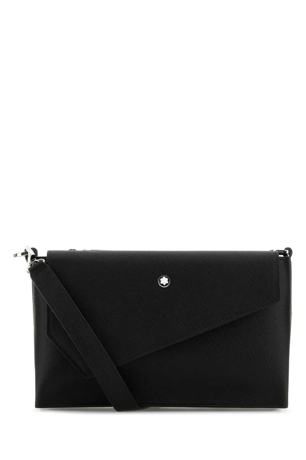 Black Leather Crossbody Bag