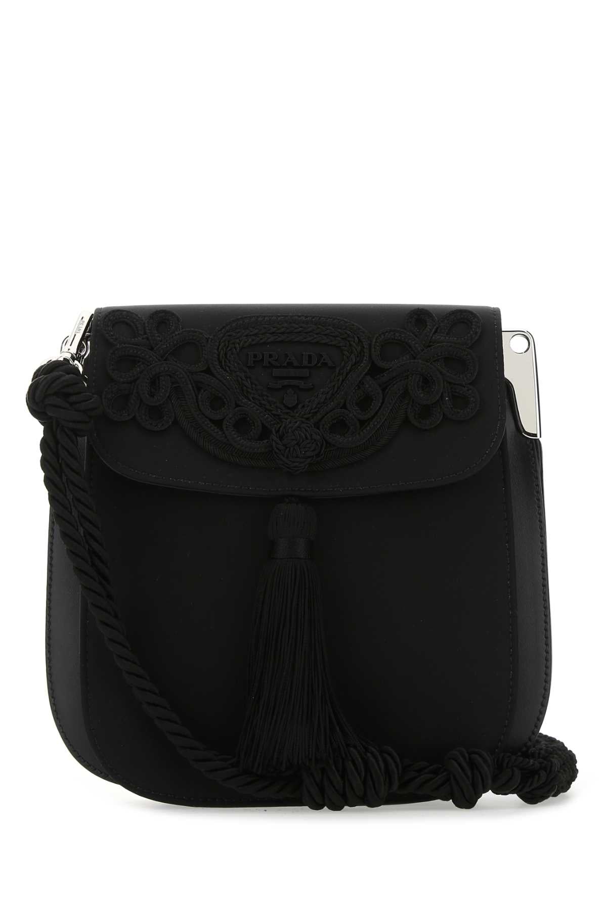 Black Nylon Crossbody Bag