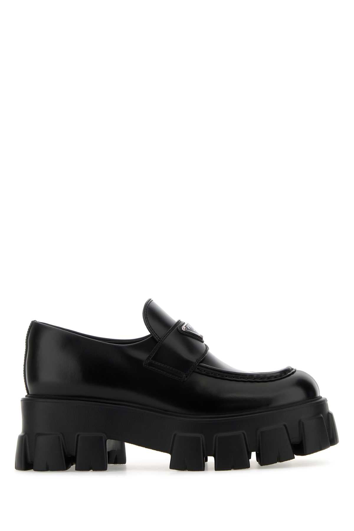 Women's Monolith Brushed Leather Loafers