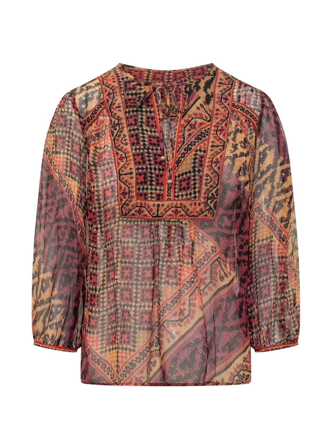 Ba&Sh Odetta Multicolor Blouse