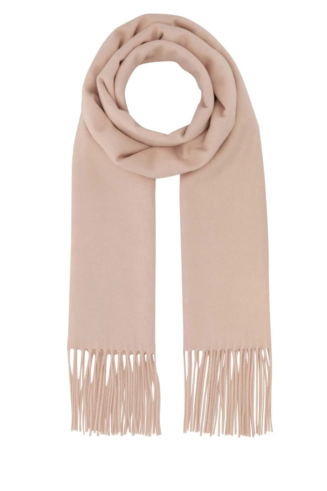 Powder Pink Silk Blend Scarf