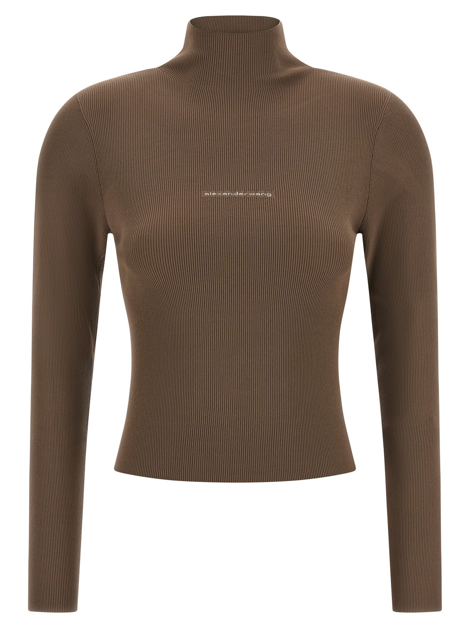 Logo Ribbed Sweater