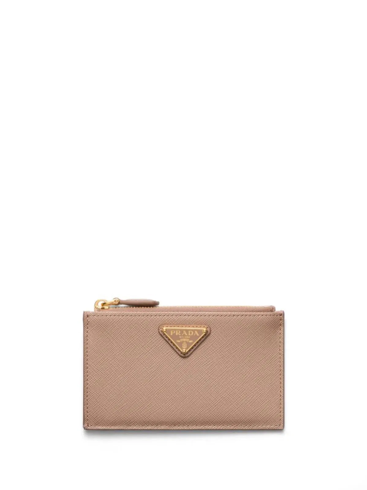 Prada Powder Pink Leather Card Holder