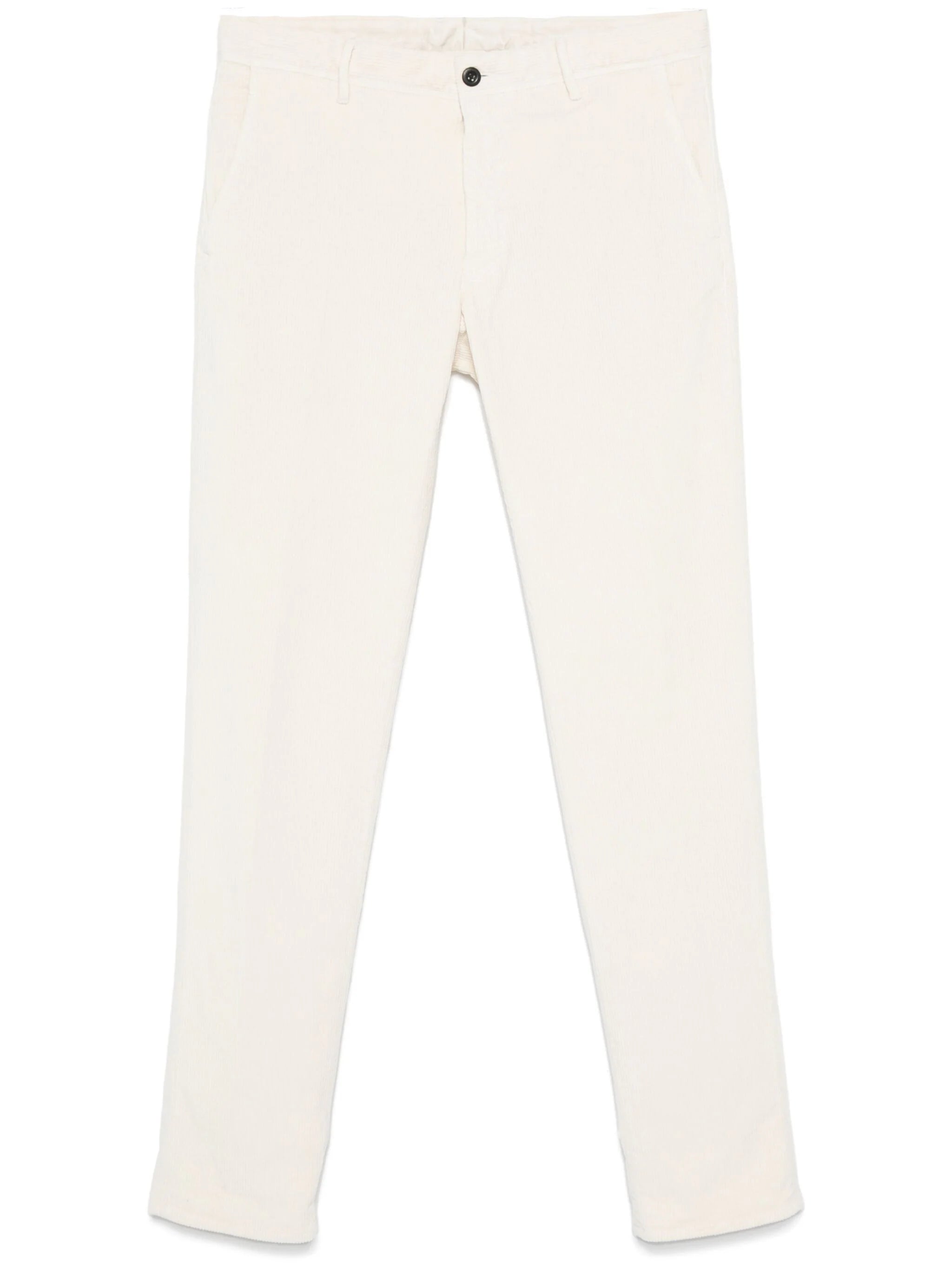 Nude Stretch Cotton Trousers