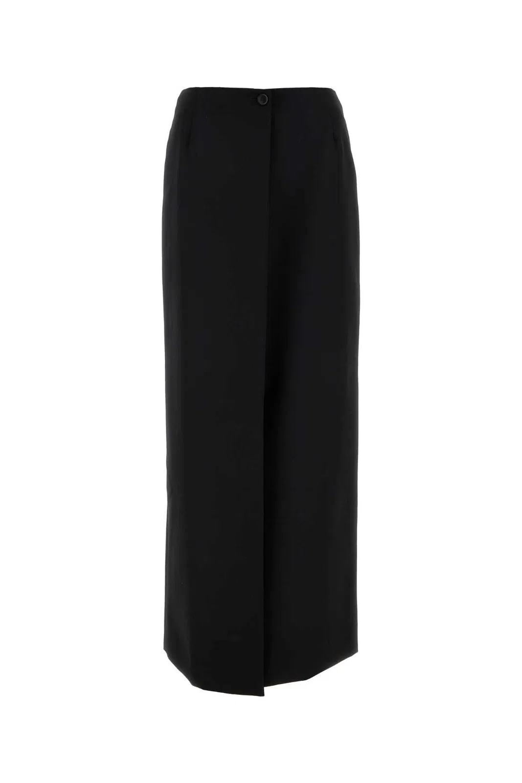 Givenchy Virgin Wool Blend Skirt In Black
