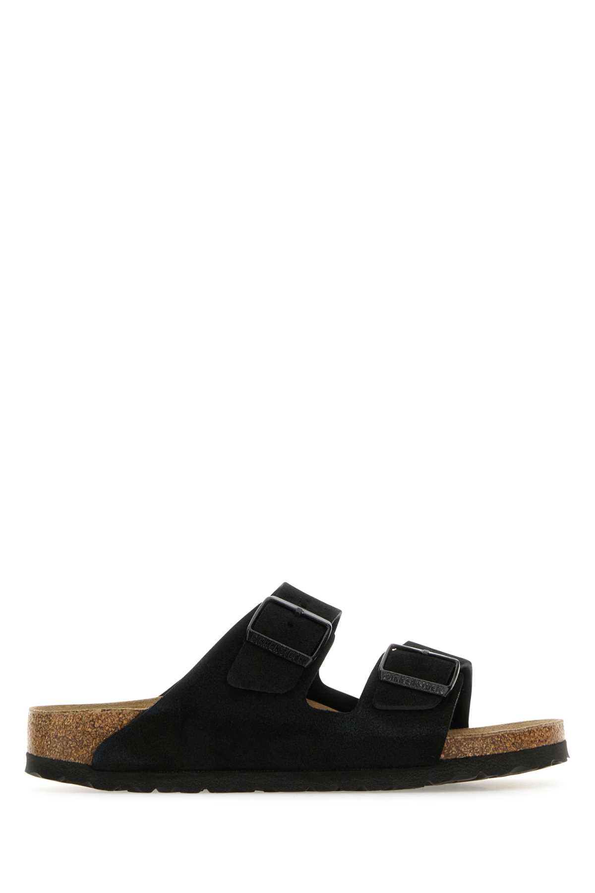 Arizona Black, Suede Leather