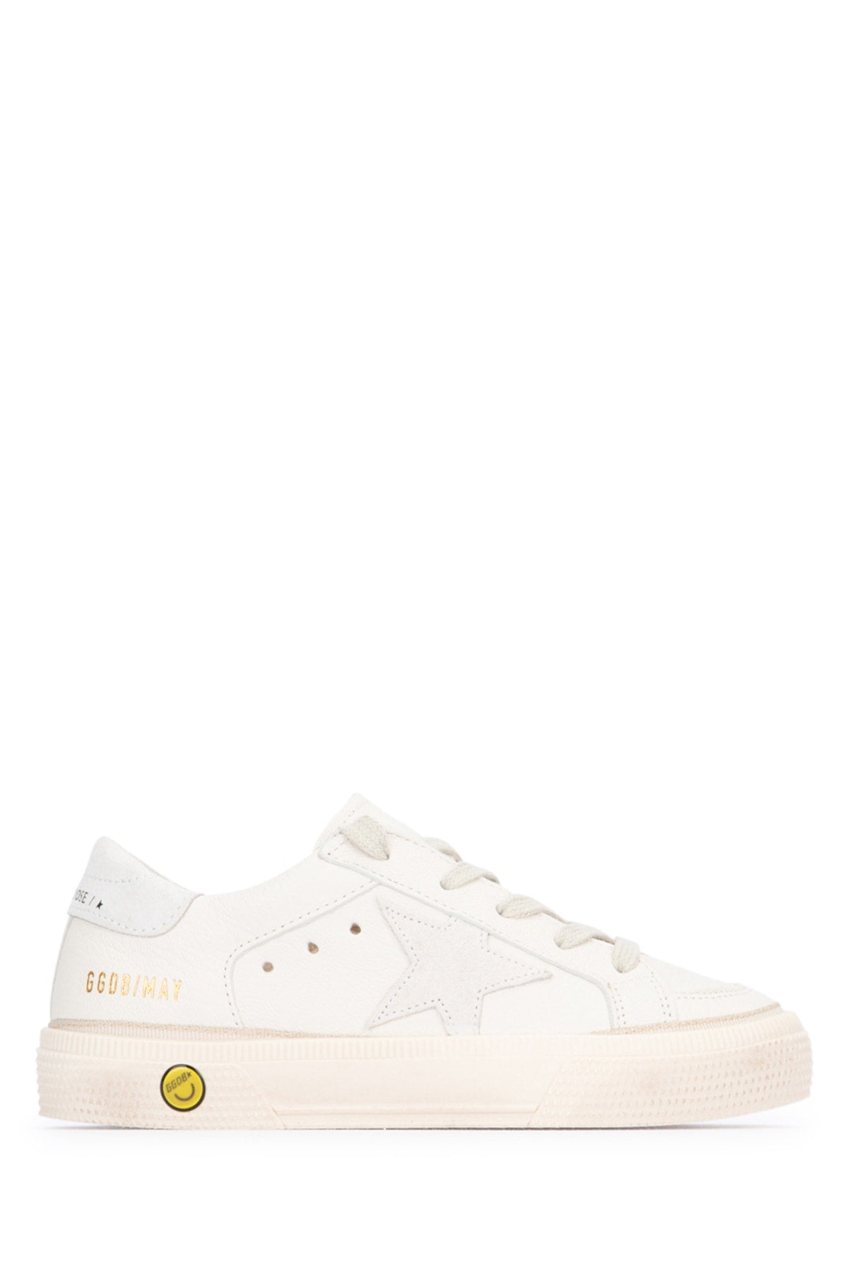 Kids May Nappa Upper Suede Star And Heel