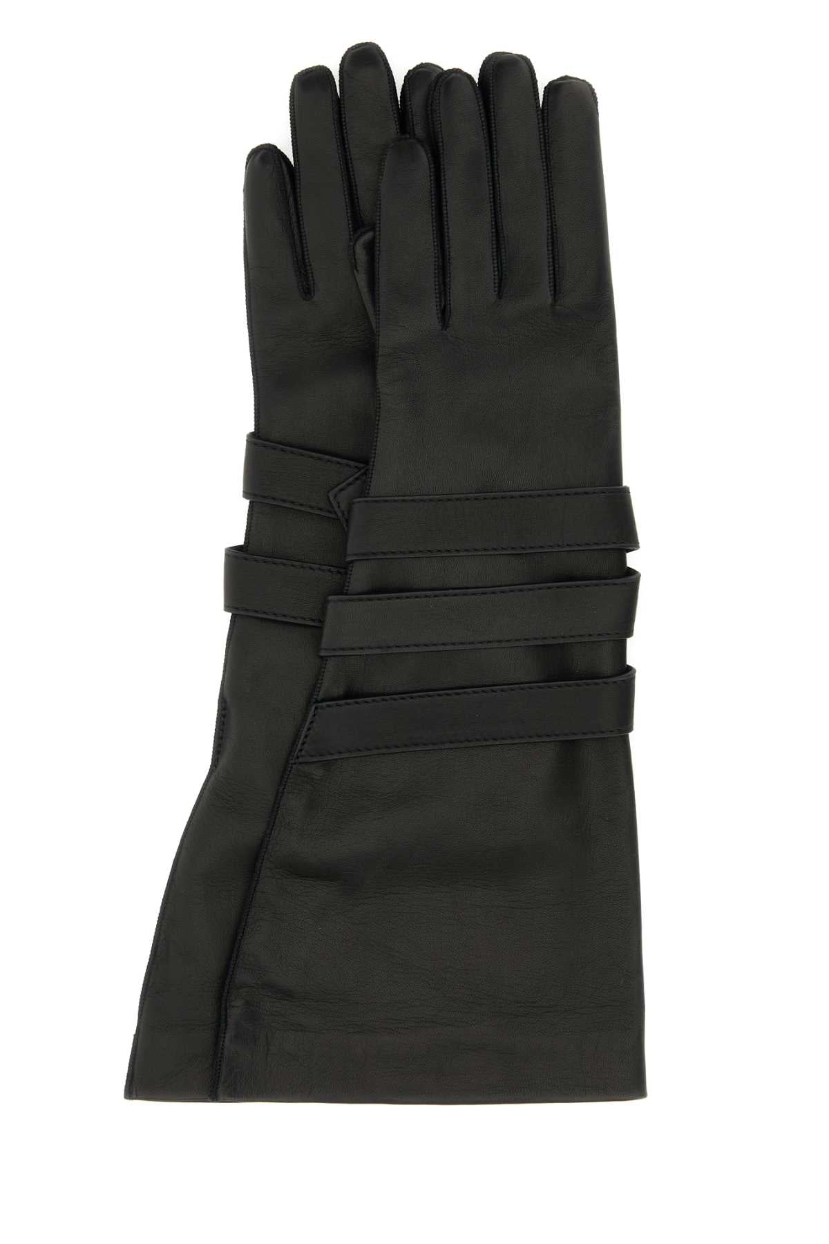Aviator Gloves With Straps And
