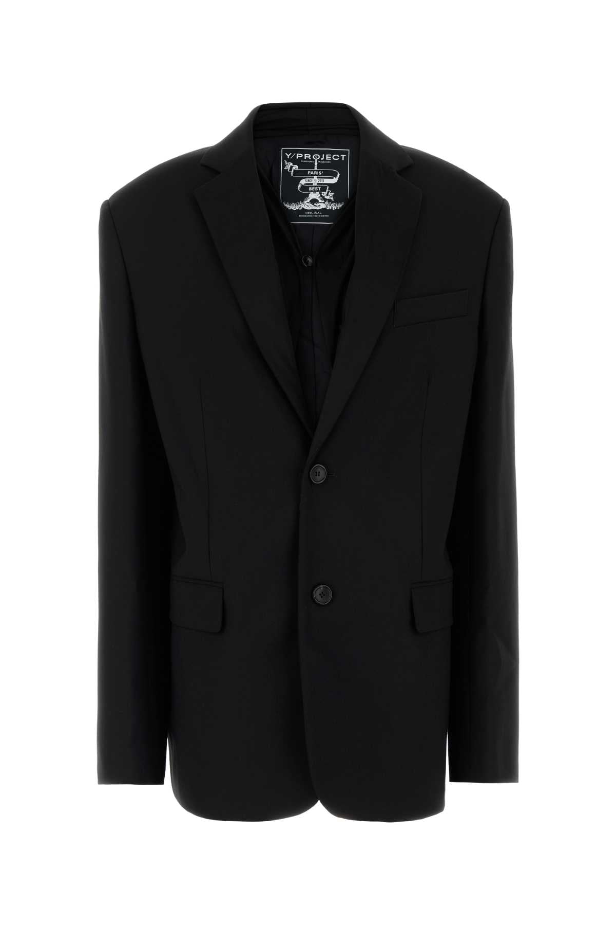 Y Project Draped Lapel Blazer
