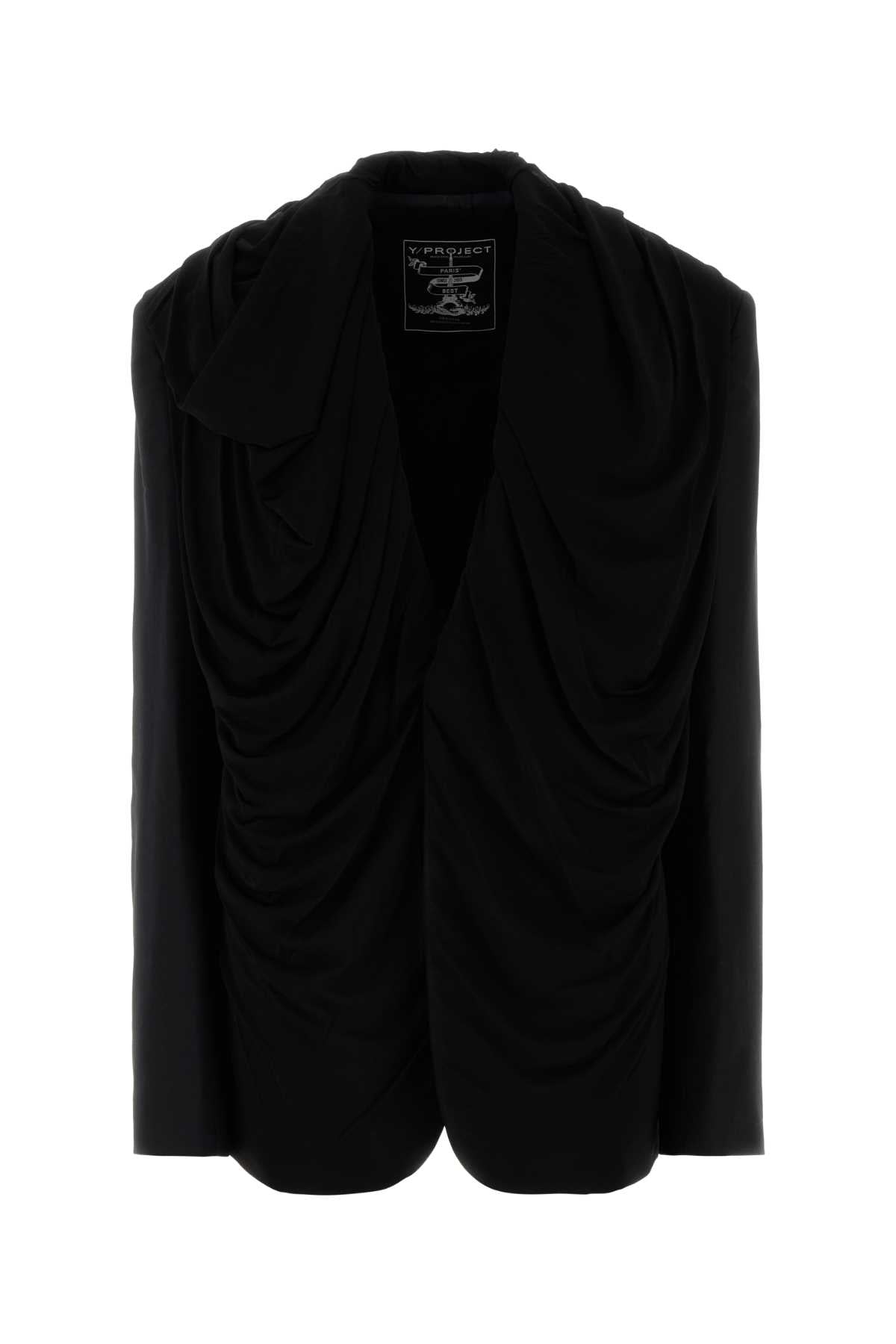 Y Project Draped Hood Blazer