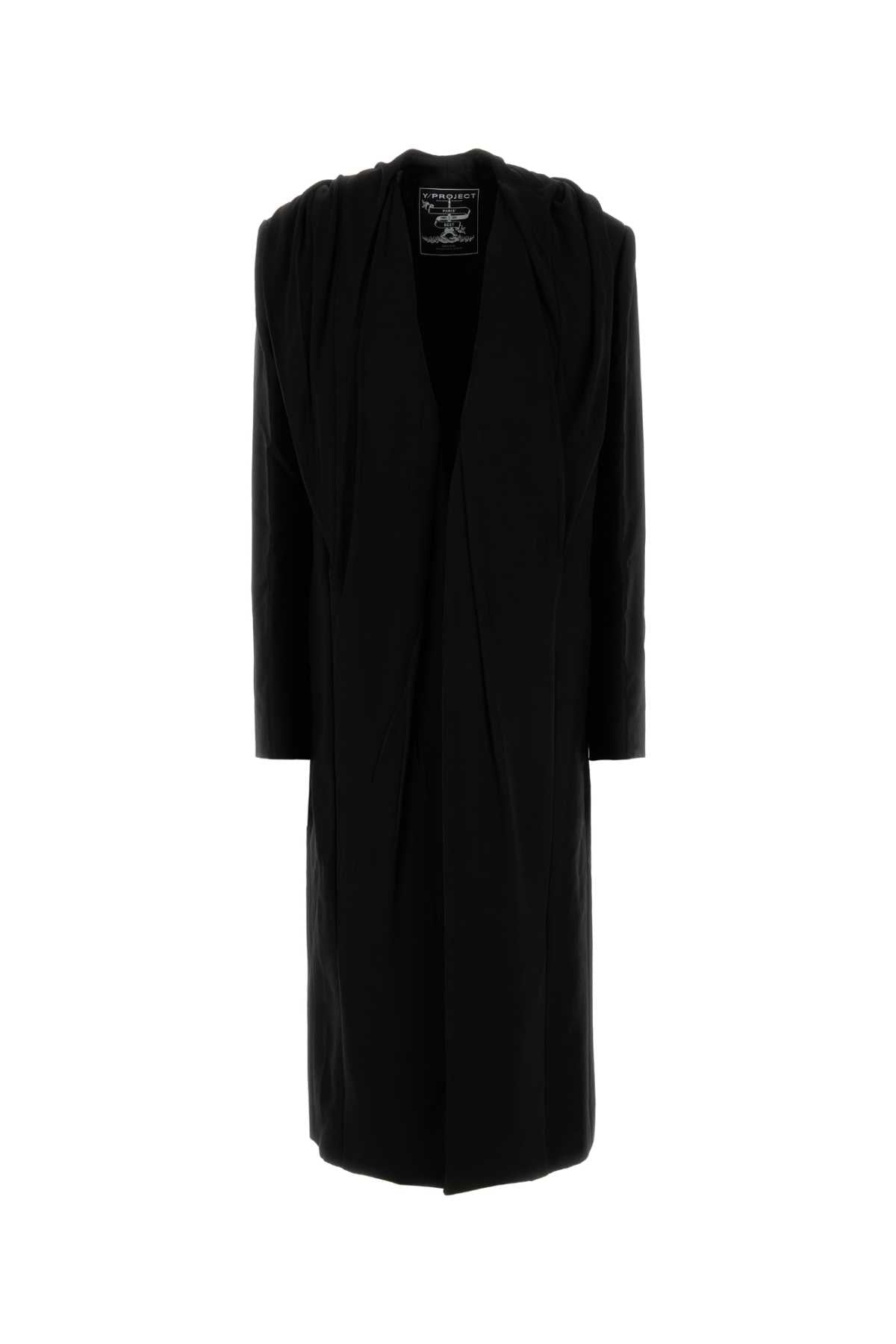 Y Project Draped Hood Coat