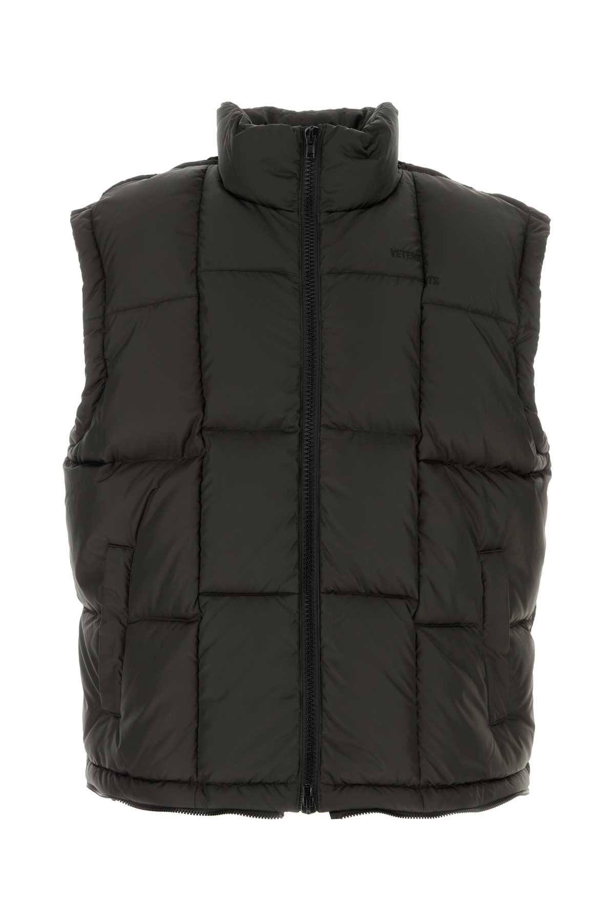 Cut-Up Puffer Vest