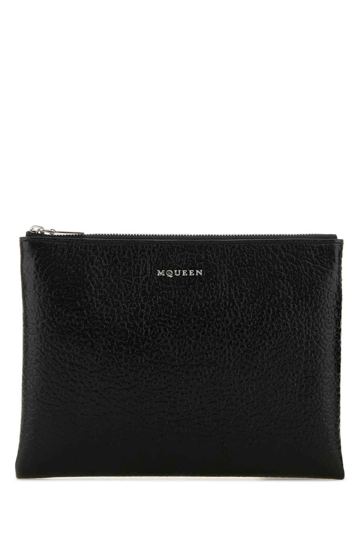 Cross-Bar Zip Pouch