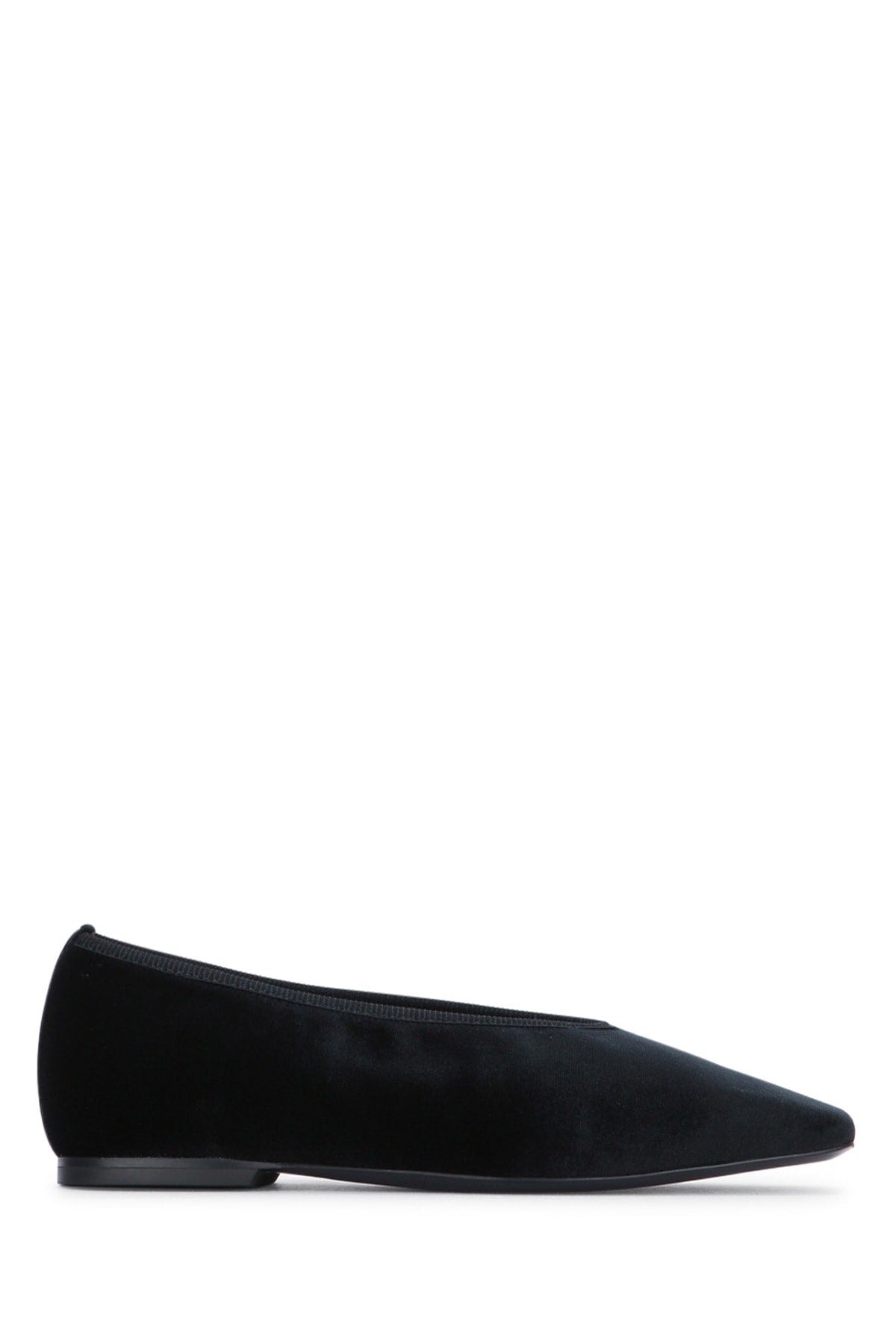 Minimalist Velvet Ballerinas