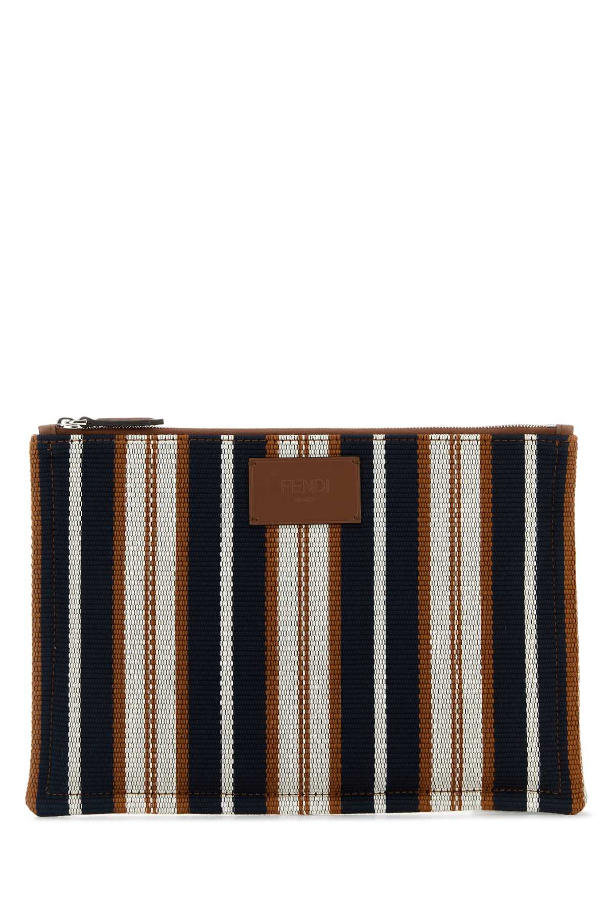 Flat Pouch M Canvas Str/Cov
