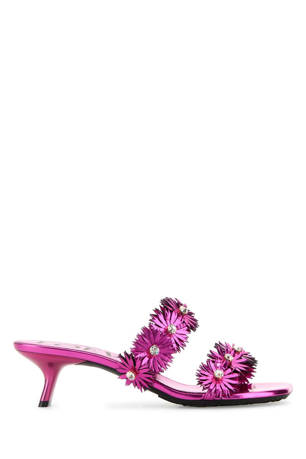 Petal Flower Crystal Sandal 45