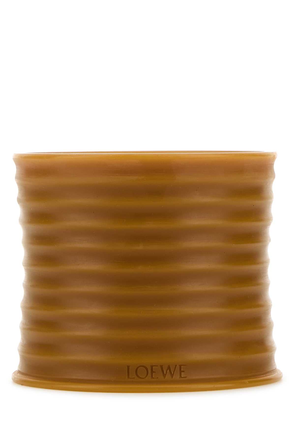 Amber Beeswax Candle M