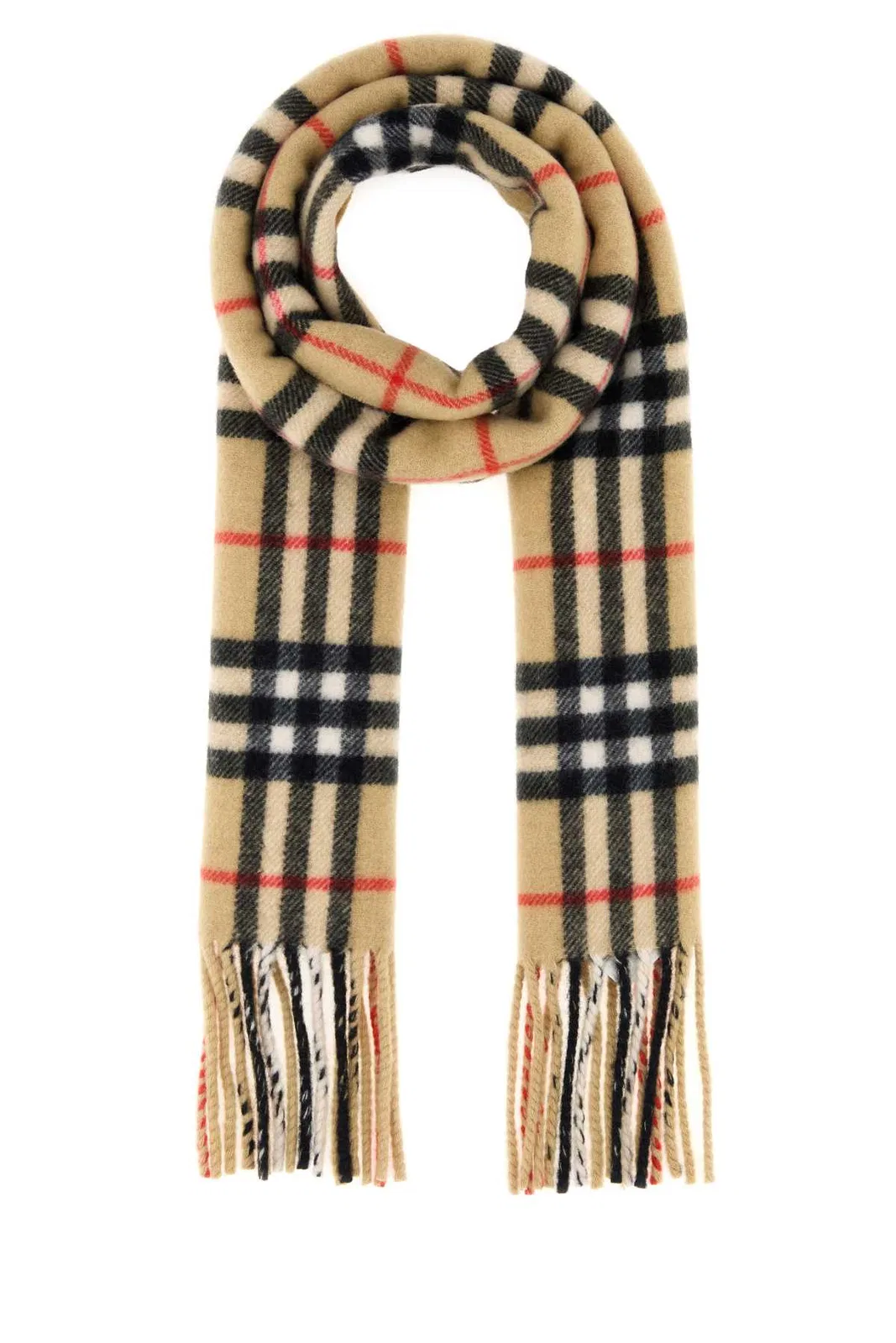 Burberry Mu Chk Cashmere Scf