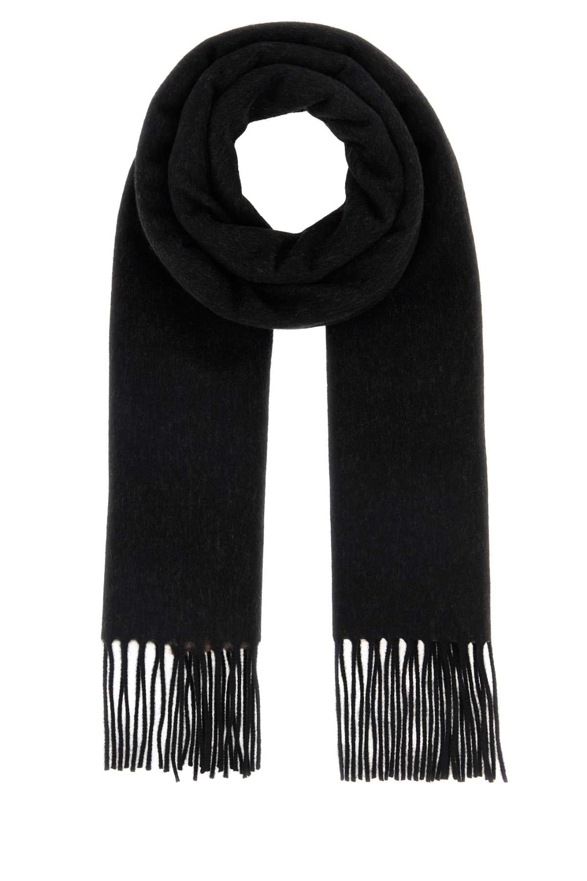Sciarpa In Cashmere Con Logo Ff Double Face