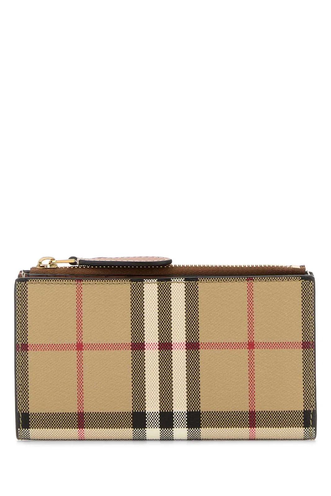 Burberry Printed Canvas Wallet Mini
