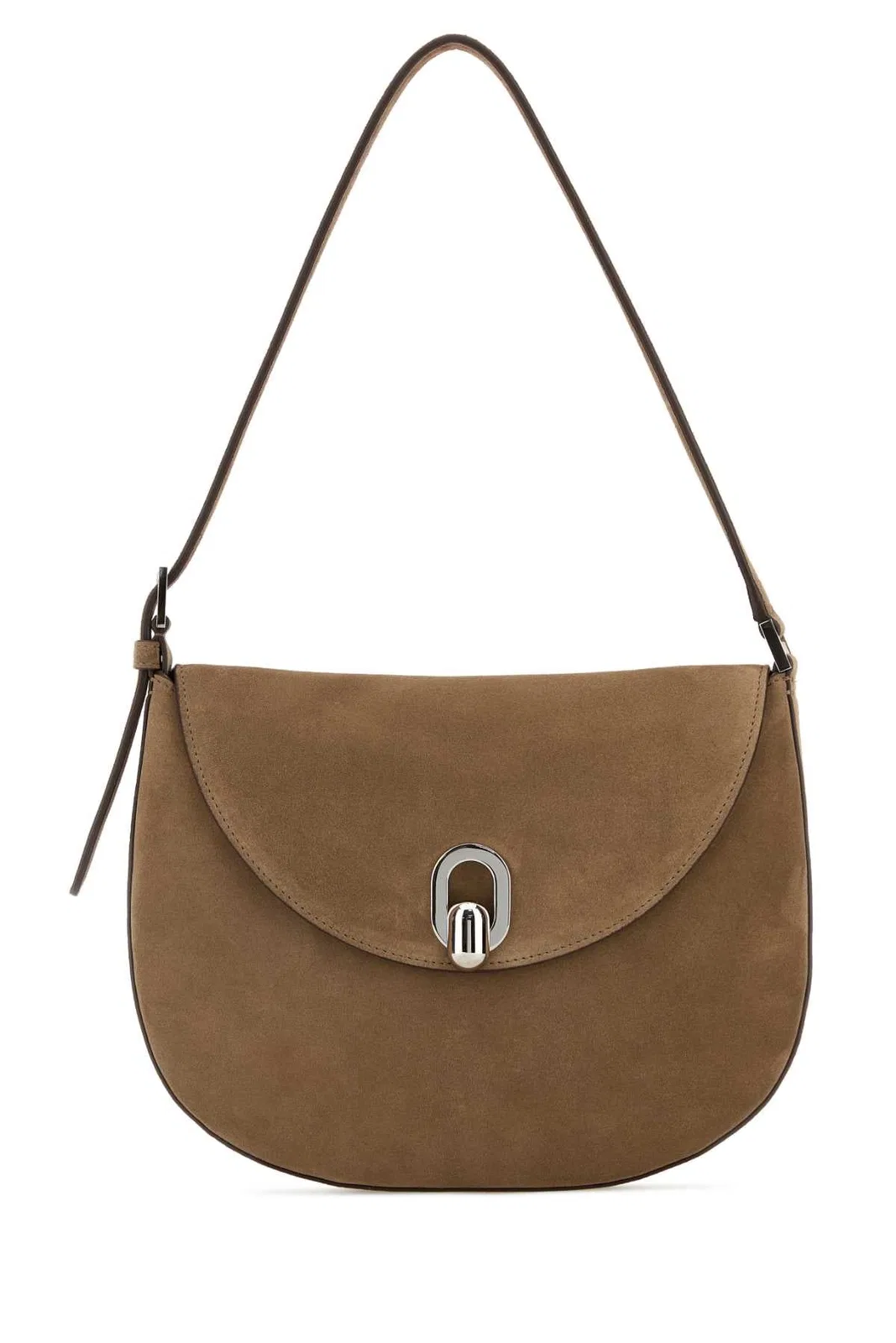 Small Tondo Hobo In Suede