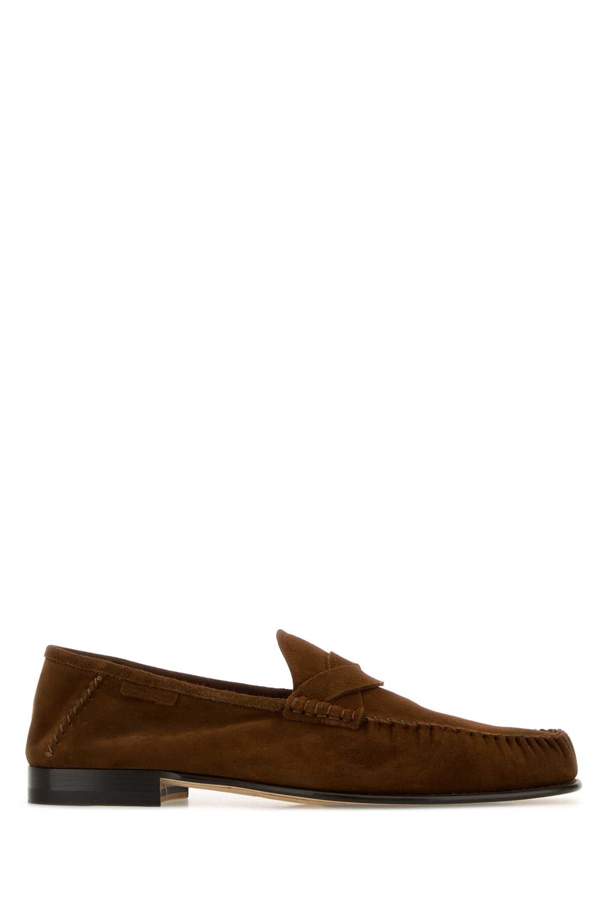 Suede Twisted Band Ripley Loafer