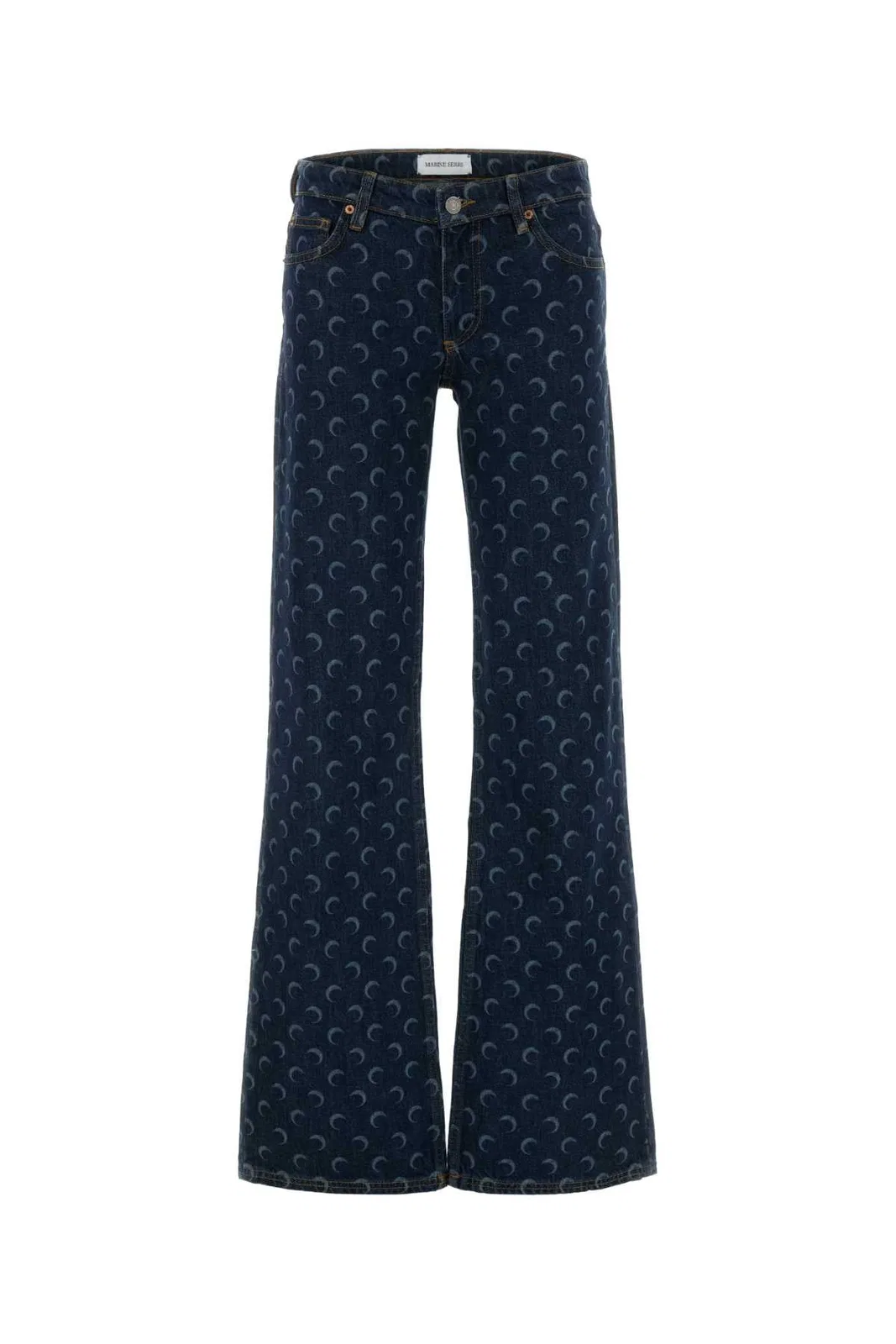 Midnight Blue Denim Flare Jeans