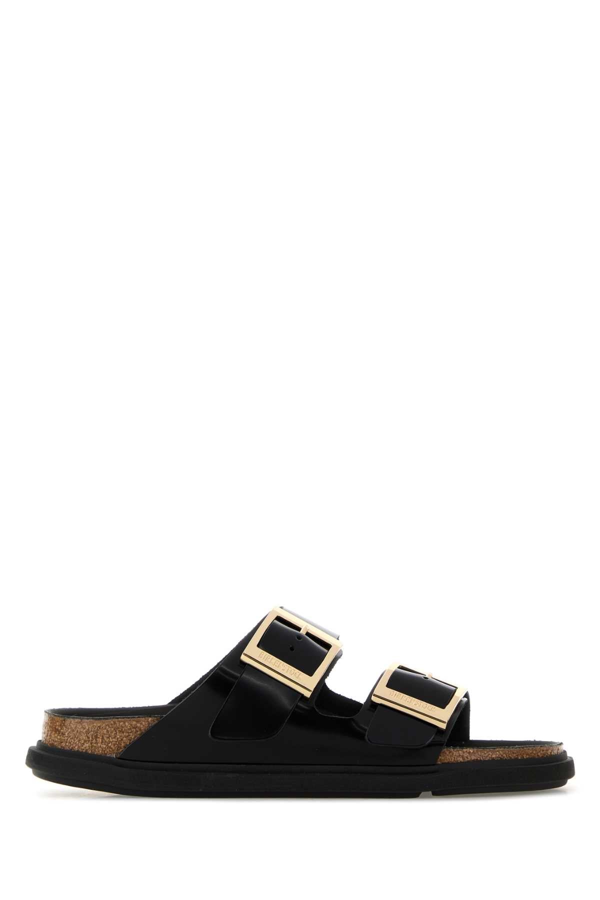 Arizona Db Hex Shine Black, Natural Leather